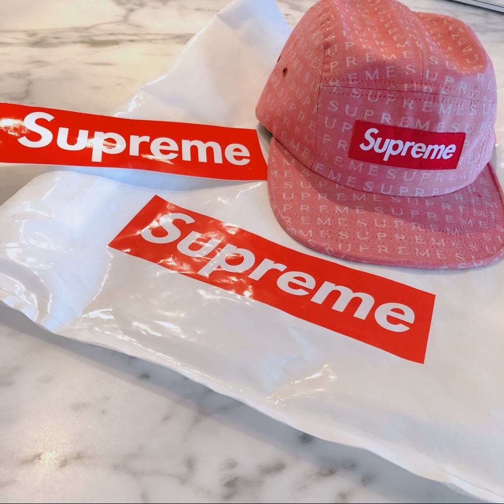 ❌❌SOLD❌❌❗️Supreme❗️ Pink Box Logo Hat